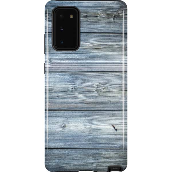 Weathered Blue Wood Samsung Pro Case