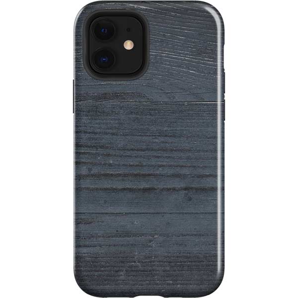 Charcoal Wood Apple Impact Case