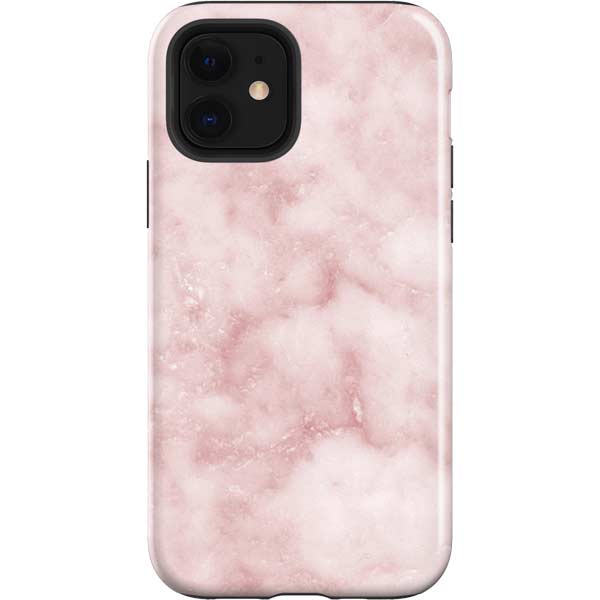 Blush Marble Apple Impact Case