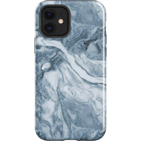 Ocean Blue Marble Apple Impact Case