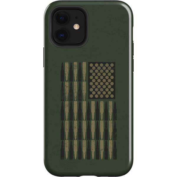 Bullet American Flag Apple Impact Case