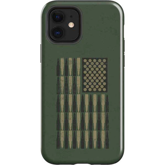 Bullet American Flag Apple Impact Case