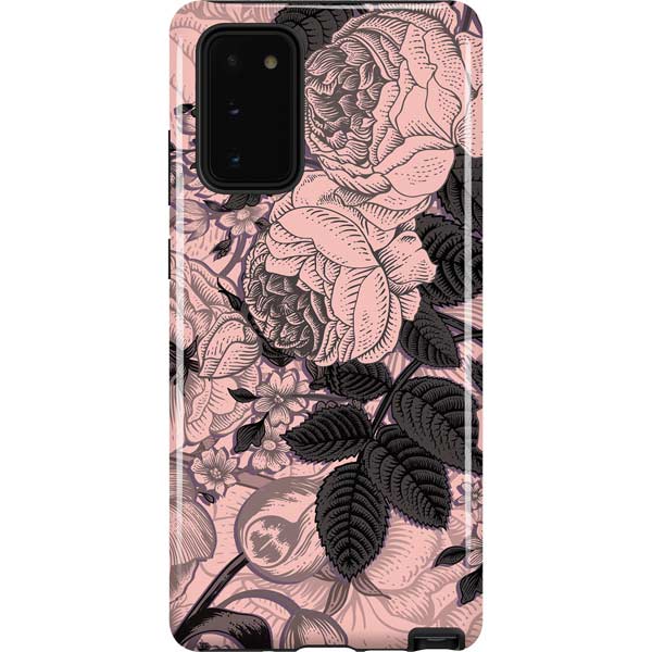 Rose Quartz Floral Samsung Pro Case