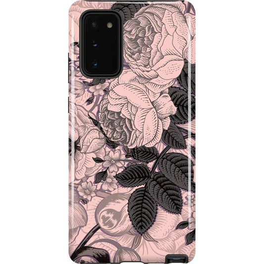 Rose Quartz Floral Samsung Pro Case