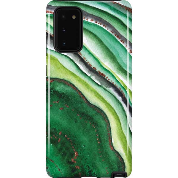 Kiwi Watercolor Geode Samsung Pro Case