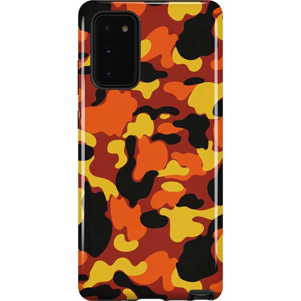 Orange Camo Samsung Pro Case