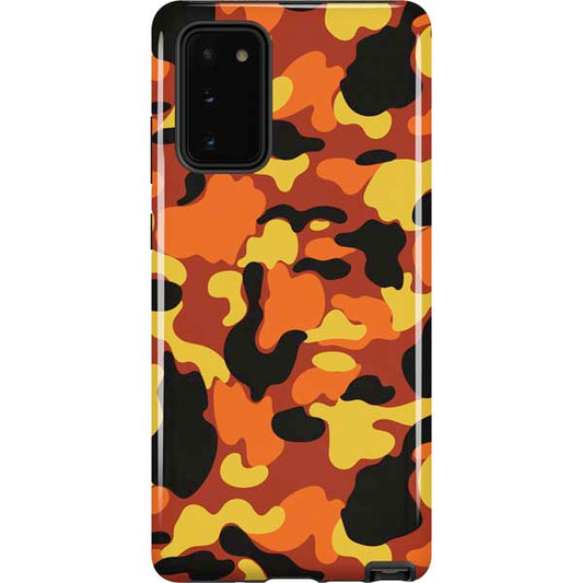 Orange Camo Samsung Pro Case