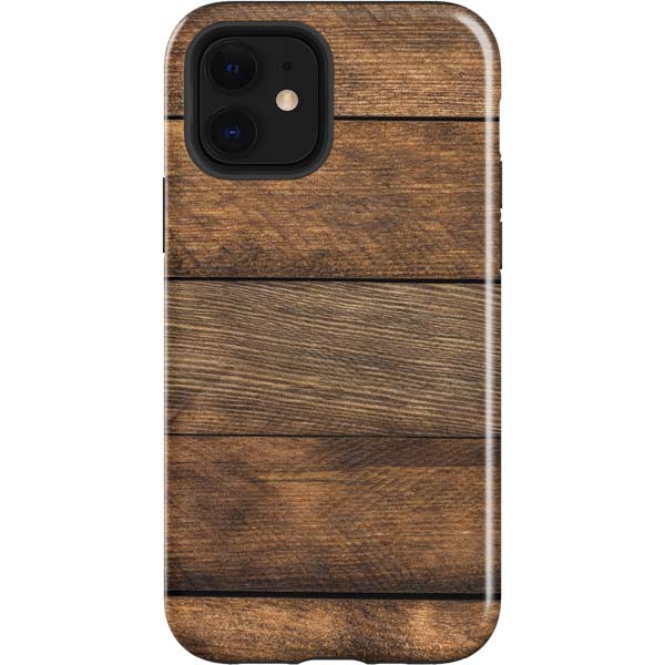 Early American Wood Planks Apple Impact Case