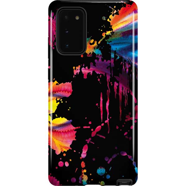 Chromatic Splatter Black Samsung Pro Case