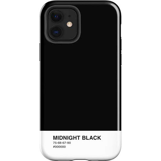 Midnight Black Apple Impact Case